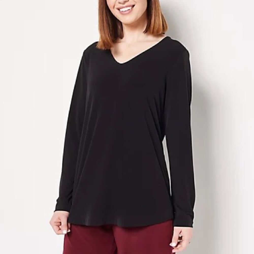 Susan Graver Modern Essentials Liquid Knit Tunic
